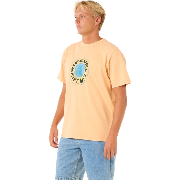 2025 Rip Curl Raw Energy Visions Tee Til Mænd 0OGMTE - Mandarin Zest